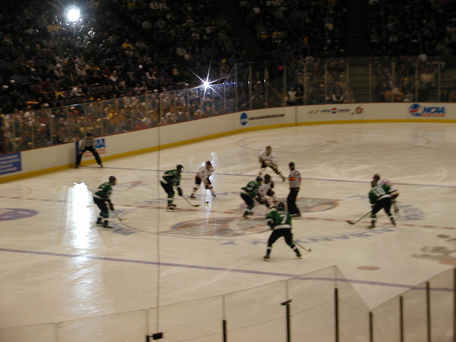 Frozen Four Finals, Albany April 7, 2001