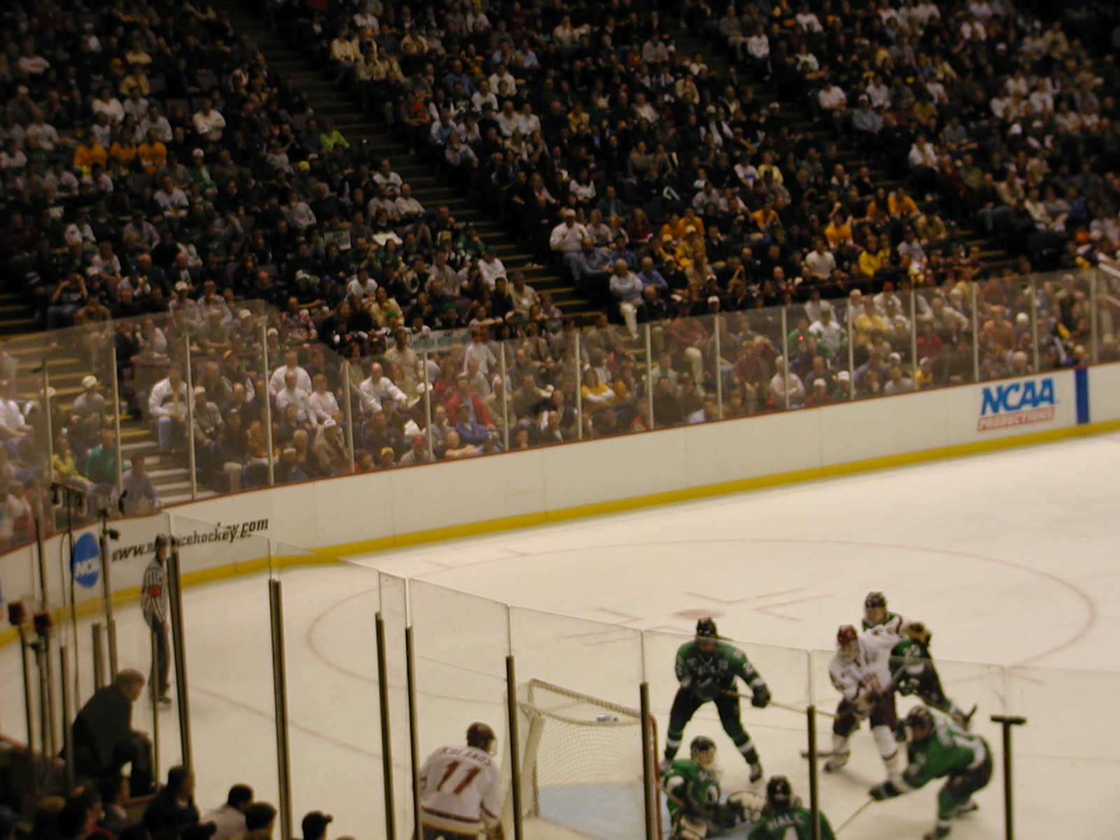 Frozen Four Finals, Albany April 7, 2001