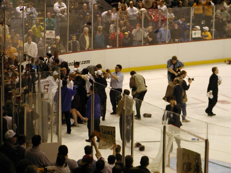 Frozen Four Finals, Albany April 7, 2001