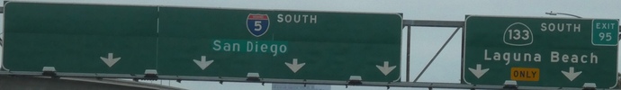 I-5 Exit 95, CA