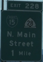 I-15 Exit 228, UT