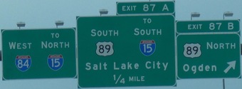 I-84 Exit 87, UT