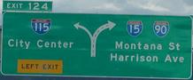 I-90 Exit 124 MT