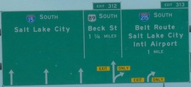 I-15 Exit 314, UT