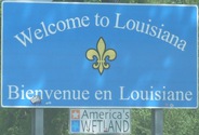 Eastbound into Louisiana