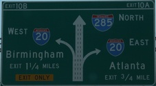 I-285 Exit 10, GA