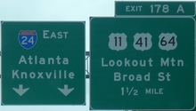I-24 Exit 178A, TN