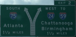 I-75 Exit 2, TN