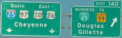 I-25 Exit 140, WY