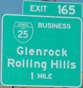 I-25 Exit 165, WY