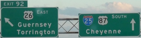 I-25 Exit 92, WY