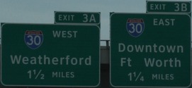 I-820 Exit 3, Ft. Worth, TX