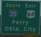 I-35 Exit 194A, OK