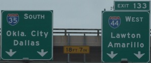 I-35 Exit 133, OK