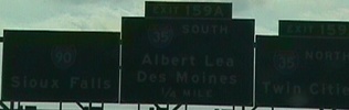 I-35/I-90 Jct, Albert Lea, MN