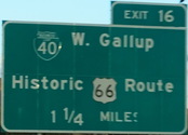 I-40 Exit 16, NM