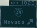 I-49 Exit 102B, MO