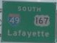 Exit 18 I-49 LA