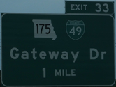 I-49 Exit 33, MO