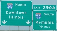 Eastern terminus I-44 MO