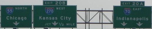 I-55/I-70/I-270 IL