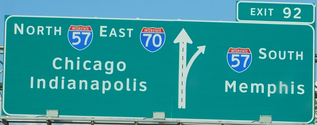 I-70 Exit 92, IL