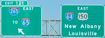 I-64 Exit 121, IN