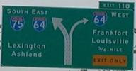 I-64/I-75 mplex, Kentucky
