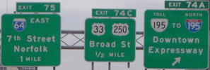 I-95 Exit 74A VA