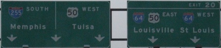 I-255 South at I-64, IL
