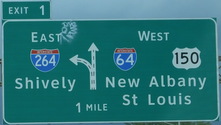 Louisville, KY I-64/I-264