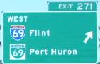 I-94 approaching Port Huron, MI