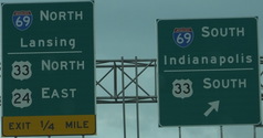 US 24 EB to I-69, IN