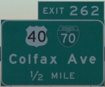 I-70 Exit 262, CO