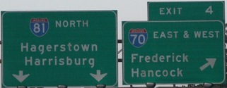 I-70/I-81 MD