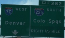 I-70 Exit 282, CO