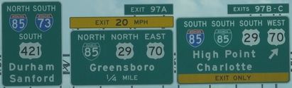 I-73 Exit 97, NC