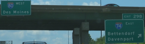 I-80 Exit 298, IA