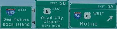I-280 Exit 5A, IL