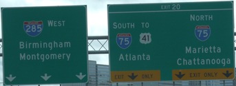 I-285 Exit 20, GA