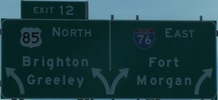 I-76 Exit 12, CO