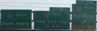 I-78/I-287 Jct, NJ