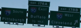 I-79/I-90, Erie, PA