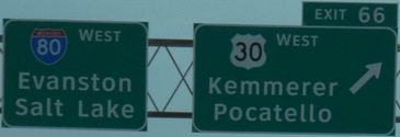 I-80 Exit 66, WY
