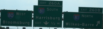 I-80/I-81 Jct PA