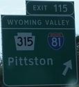 I-476 Exit 115, PA