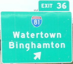 I-90 Exit 36, NY