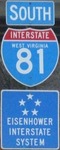 I-81 Mile apx 22, WV