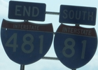 I-481 southern terminus, NY