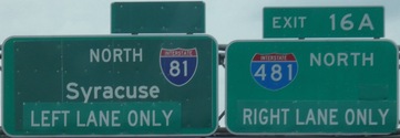 I-81/I-481 south jct
